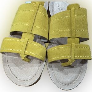NWT Caslon Mustard Strap Sandals- Box Included- Women’s- SIZE 10